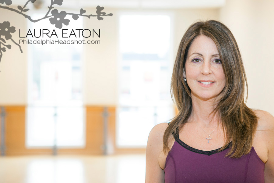 Philadelphia headshot photographer fitness model studio barre 3 rosemont on location photography Laura Eaton